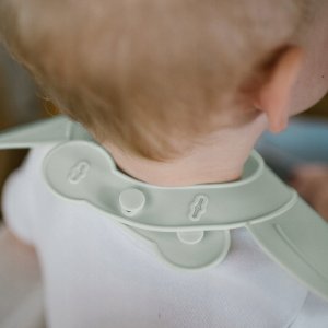 BABY ONO 1639/03 SILIKONOWY ŚLINIAK Z     REGULOWANYM ZAPIĘCIEM 3