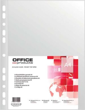 Office Products Koszulki groszkowe A4 40mic. 100szt. (21141215-90) 1
