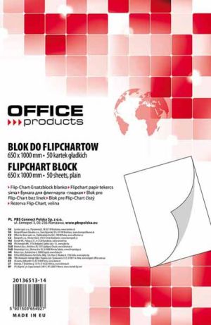 Office Products FLIPCHART OFFICE 65X100 50K GŁ (20136513-14) 1