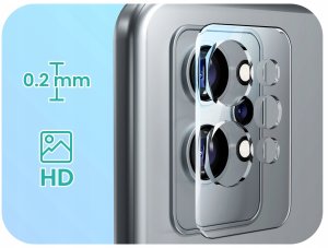 3-PAK Szkło Na Aparat Do Realme GT 2 Pro (Hartowane, Ochronne, Na Obiektyw) 2
