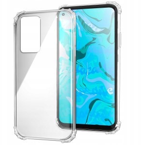 ETUI PANCERNE DO RENO 6PRO 5G SNAPDARGON | CASE SILIKON GUMOWE SLIM   SZKŁO 2