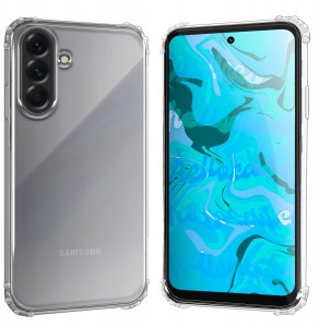 Hello Case ETUI PANCERNE DO SAMSUNG GALAXY A56 5G | CASE SILIKON ANTI SHOCK SZKŁO 9H 3