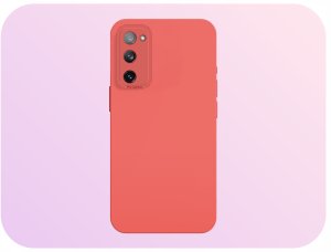 Etui do Samsung Galaxy S20 FE (Silikonowe, Osłona Kamery, Czerwone)   Szkło 2