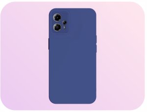 Etui do Motorola Moto G13 / G23 (Osłona Kamery, Granatowe, Plecki)   Szkło 2