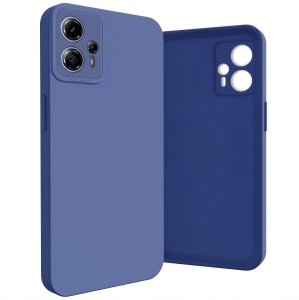 Etui do Motorola Moto G13 / G23 (Osłona Kamery, Granatowe, Plecki)   Szkło 6