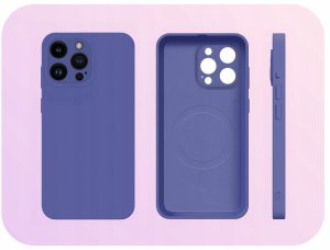 Etui do iPhone 16 Pro Max (Do Magsafe, Osłona Kamery, Granatowe)   Szkło 4