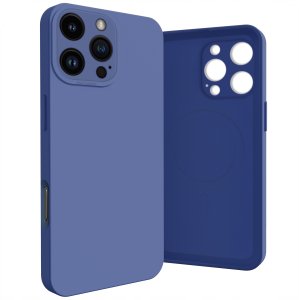 Etui do iPhone 16 Pro Max (Do Magsafe, Osłona Kamery, Granatowe)   Szkło 7