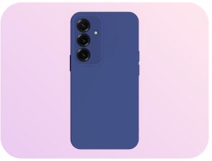 Etui do Samsung Galaxy S25 Plus (Osłona Kamery, Granatowe, Plecki)   Szkło 2