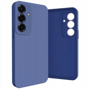 Etui do Samsung Galaxy S25 Plus (Osłona Kamery, Granatowe, Plecki)   Szkło 6