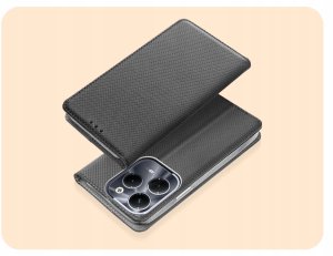 Hello Case ETUI Z KLAPKĄ DO INFINIX HOT 40 PRO CZARNE ZAMYKANE MAGNETYCZNE KABURA CASE 2