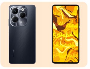 Hello Case ETUI Z KLAPKĄ DO INFINIX HOT 40 PRO CZARNE ZAMYKANE MAGNETYCZNE KABURA CASE 7