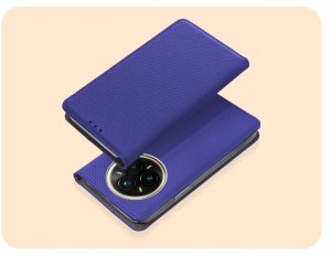 Hello Case ETUI Z KLAPKĄ DO REALME 14 PRO PLUS GRANATOWE ZAMYKANE MAGNETYCZNE KABURA 2