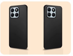 Etui do Honor X8b (Czarne, Matowe, Obudowa, Slim, Silikon, Case, Plecki) 6