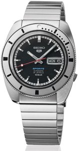 Zegarek męski Seiko SRPL05K1 srebrny 4