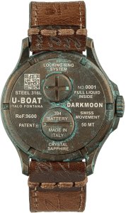 Zegarek męski U-BOAT 9600 brązowy 3