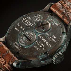 Zegarek męski U-BOAT 9600 brązowy 4