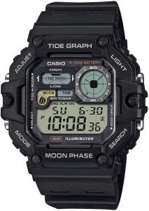 Zegarek męski Casio WS-1700H-1AVEF czarny 1