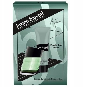 SET BRUNO BANANI Made For Men EDT spray 30ml + SHOWER GEL 50ml 1