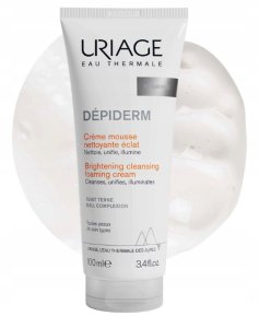 URIAGE_Depiderm Brightening Cleanising Foam rozświetlająca pianka oczyszczająca 100ml 2
