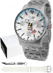 Zegarek męski Vostok Europe NH34-595A773B srebrny 1