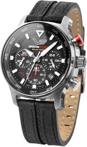 Zegarek męski Vostok Europe VR42-592A761 czarny 1