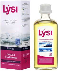 LYSI_Tran Islandzk suplement diety Tutti Frutti 240ml 1
