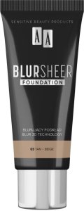 AA_Blur Sheer podkład do twarzy 03 Tan Beige 30ml 1