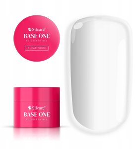 SILCARE_Base One Buldier Gel żel budujący do paznokci Clear Thick 50g 1