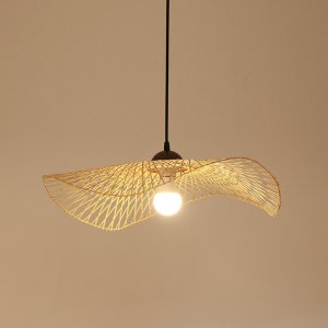 Lampa oprawa sznur jutowy konopny T100 1