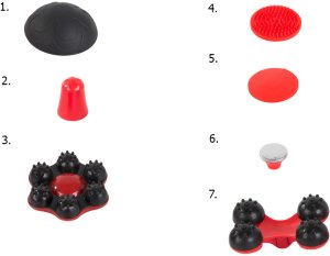 Masażer Verk Profesjonalny masażer do ciała antycellulitowy bezprzewodowy 7w1 body 4