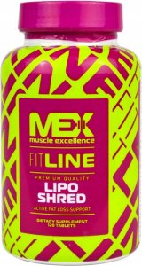 MEX MEX NUTRITION - Lipo Shred - 120caps. 2