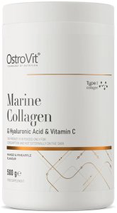 OSTROVIT_Kolagen Morski + Kwas Hialuronowy + Witamina C suplement diety Mango i Ananas 500g 1