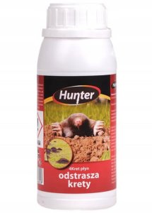 Hunter Płyn odstraszający na krety 500ml Skuteczna ochrona przed kretami 1