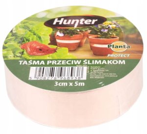 Hunter Taśma miedziowana przeciw ślimakom 3cmx5m Samoprzylepna 1