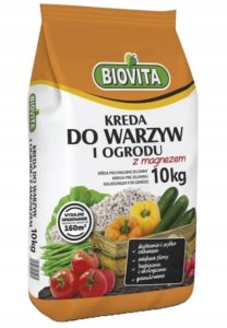 Biovita Kreda do warzyw i ogrodu 10 kg Nawóz wapniowy z magnezem 2