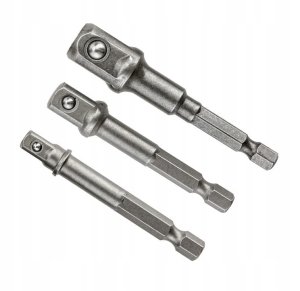 Zestaw adapterów HEX do nasadek 3 szt 2