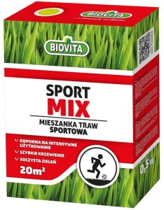 Mieszanka traw SportMix 0,5kg Gęsty i trwały trawnik odporny na uszkodzenia 2