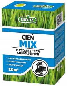Mieszanka traw Cieńmix 0,5kg Trawnik do miejsc zacienionych odporny na cień 2