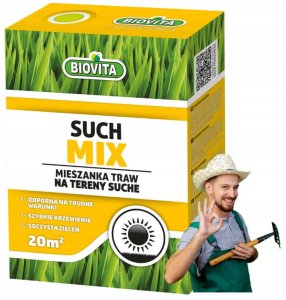 Mieszanka traw 0.5kg odporność na suszę i intensywne nasłonecznienie 1