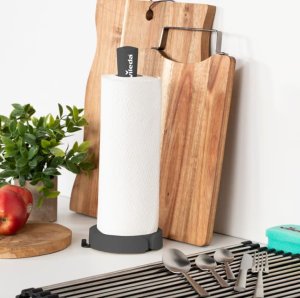 Stojak na ręcznik papierowy 16x33cm Szary odporny 2