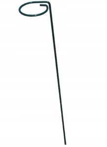Podpora do roślin 3x90cm Stalowa lakierowana proszkowo zielona 1