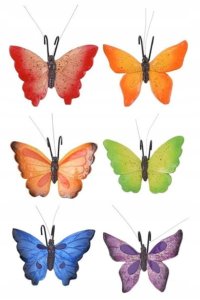 Koopman Wiszący motyl do doniczki 13x10cm Dekoracyjny ozdobny 3