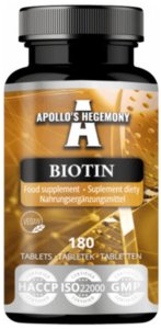APOLLO'S HEGEMONY_Biotin suplement diety 180 tabletek 1