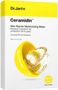 DR.JART_Ceramidin Skin Barrier Moisturizing Mask maska w płacie do twarzy 5x22g 1
