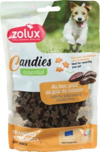 ZOLUX Miękkie przysmaki treningowe dla psa CANDIES gwiazdki z wątróbką 150g 1