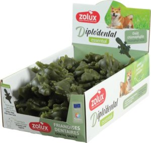 ZOLUX Przysmak dentystyczny dla psa DIPLODENTAL M chlorofil 8cm 56szt 1