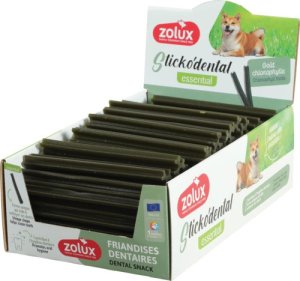 ZOLUX Przysmak dentystyczny dla psa STICKODENTAL M chlorofil 12cm 80szt 1