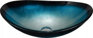 Stiklinis praustuvas Mexen Sonia, Blue 1