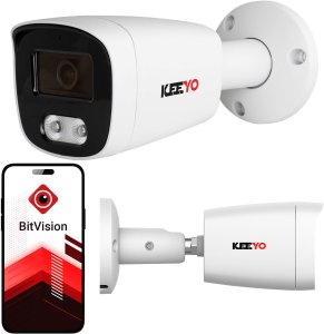 Zestaw do monitoringu IP KEEYO 16x LV-V-IP8M25TF-B-II 8Mpx IR 25m 2