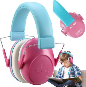 FONOTE EARMUFFS PINK Nauszniki ochronne dla dzieci różowe 1